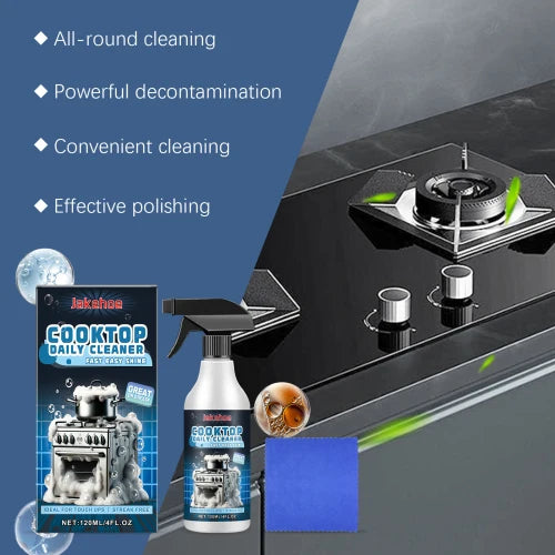 Jakehoe Household Kitchen Stove Polishing Stains Grease Foam Cleaner