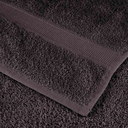 W2B VidaXL Anthracite 100% Cotton Small Soap Towel Set of 10 for Kitchen Use