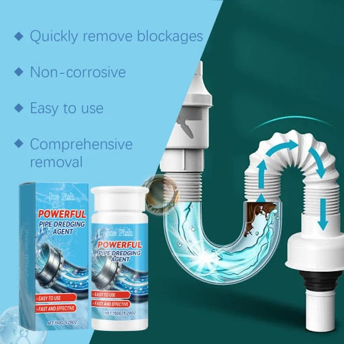 Jue Fish Agent Sink Drain Kitchen Toilet Pipe Quick Dredge Clean Decontaminate