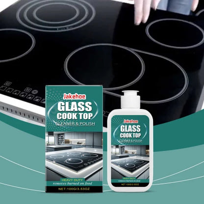Jakehoe Glass Polish For Household Kitchen Cleaning Electromagnetic Ceramic Cooktop Decontamination