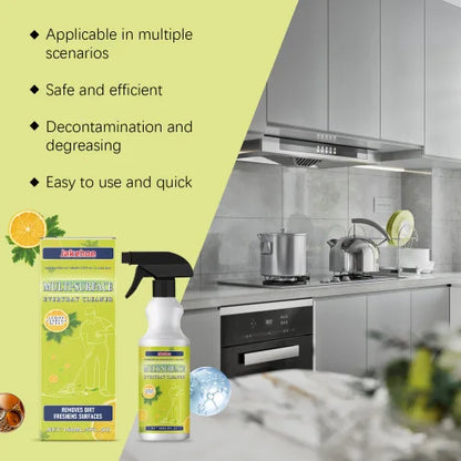 Jakehoe Kitchen Oil Decontamination Cleaner Household Multi-Purpose Mild