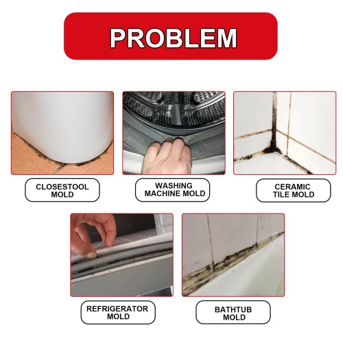 JUE-FISH Gel Stain Cleaner Kitchen Tile Crevices Remover Wall Multi-Effect Mildew Inhibitor