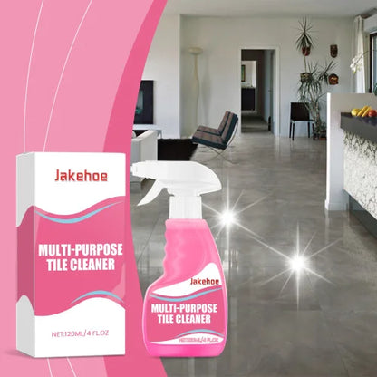 Jakehoe Multi-Purpose Tile Cleaner Living Room Kitchen Floor Decontamination Brightening Clean Polishing Remove Oil