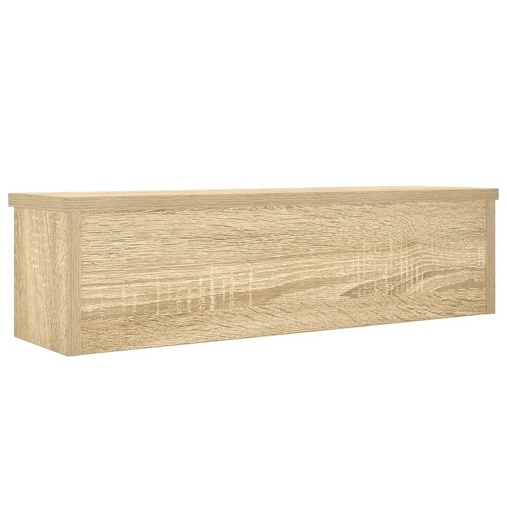 W2B VidaXL Sonoma Oak Kitchen Racks 2pcs Stackable 19.7x5.9x6.3" Furniture