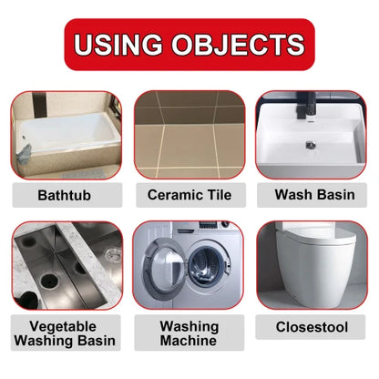 JUE-FISH Gel Stain Cleaner Kitchen Tile Crevices Remover Wall Multi-Effect Mildew Inhibitor